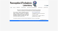 Desktop Screenshot of neurocognitionlab.com